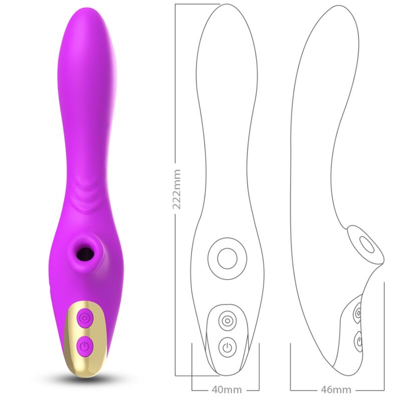 ARMONY - DUDU SUCCIONADOR CLÍTORIS VIOLETA - Imagen 4