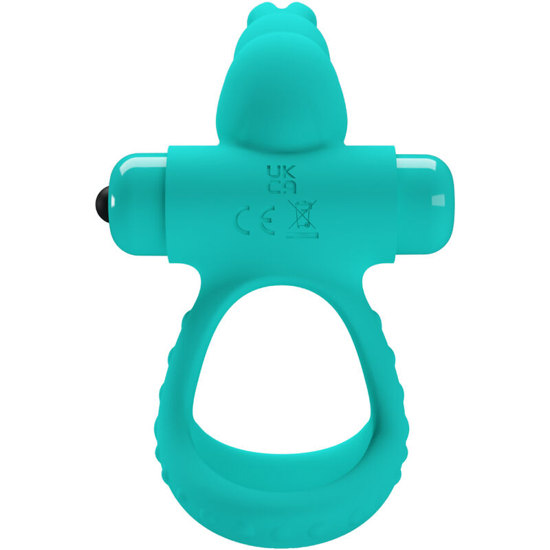 PRETTY LOVE - FIGGY ANILLO VIBRADOR RABBIT VERDE - Imagen 4