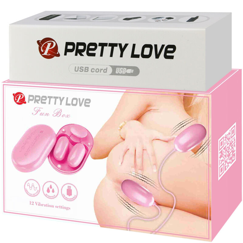 PRETTY LOVE - FUN BOX BALA VIBRADORA ROSA - Imagen 8