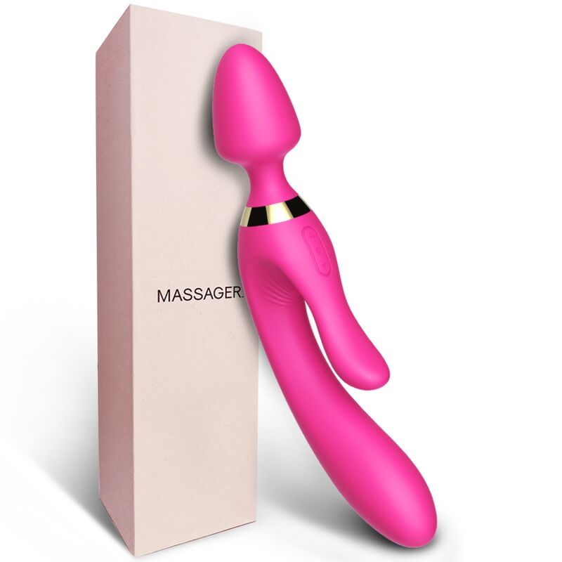 ARMONY - MASAJEADOR & VIBRADOR RABBIT FUCSIA - Imagen 4