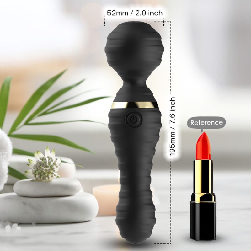 ARMONY - FREEDO MASAJEADOR & VIBRADOR PEQUEÑO NEGRO - Imagen 4