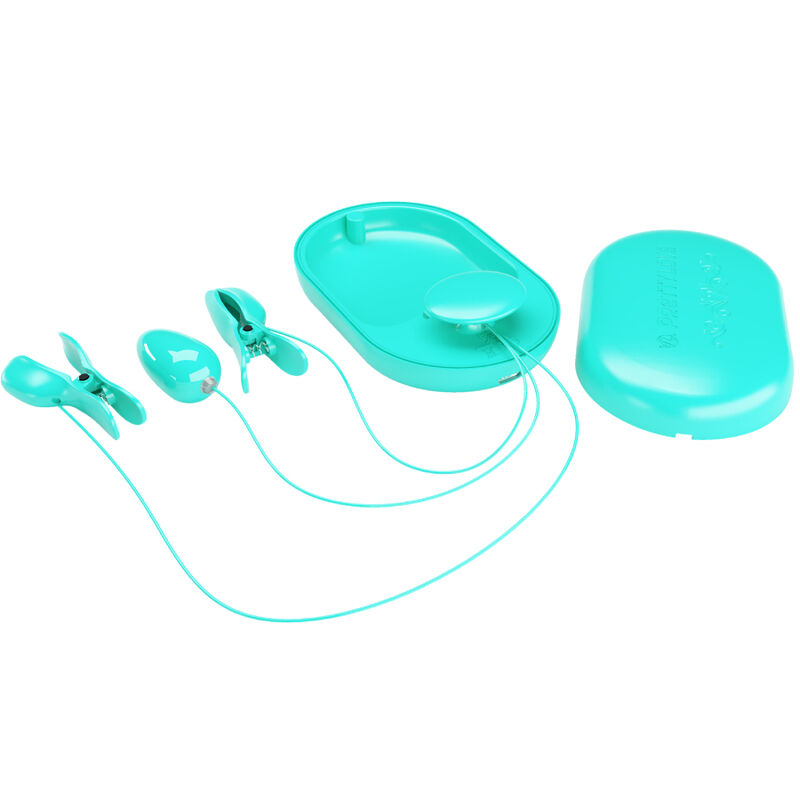PRETTY LOVE - SURPRISE BOX PINZAS ELECTRO ESTIMULACIÓN AZUL - Imagen 7
