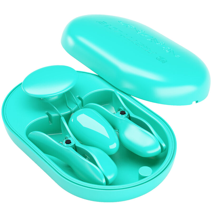 PRETTY LOVE - SURPRISE BOX PINZAS ELECTRO ESTIMULACIÓN AZUL - Imagen 5