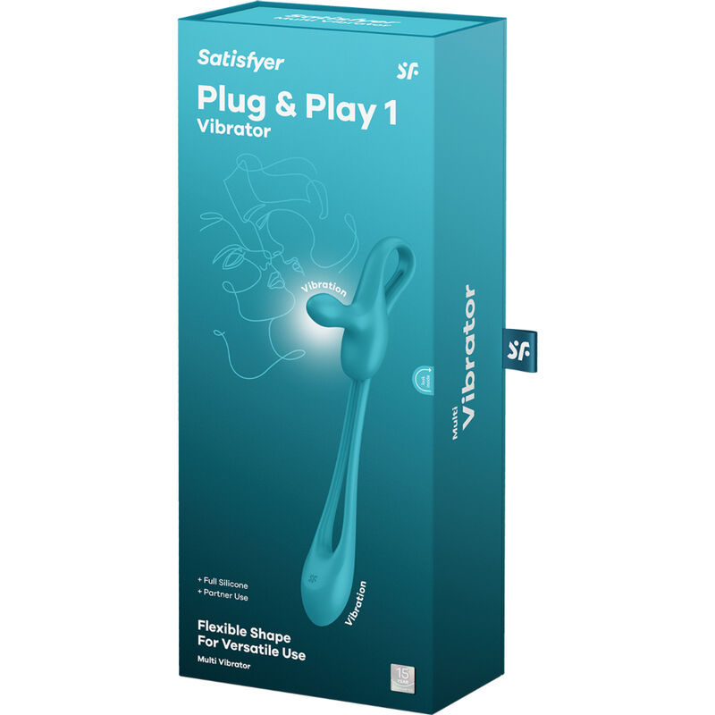 SATISFYER - PLUG & PLAY 1 MULTIVIBRADOR FLEXIBLE - Imagen 6
