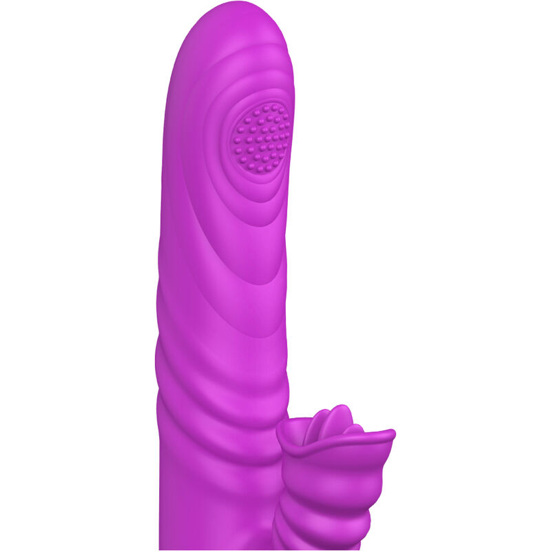 ARMONY - ANGELIA VIBRADOR MULTIFUNCION CON LENGUA ESTIMULADORA EFECTO CALOR VIOLETA - Imagen 4