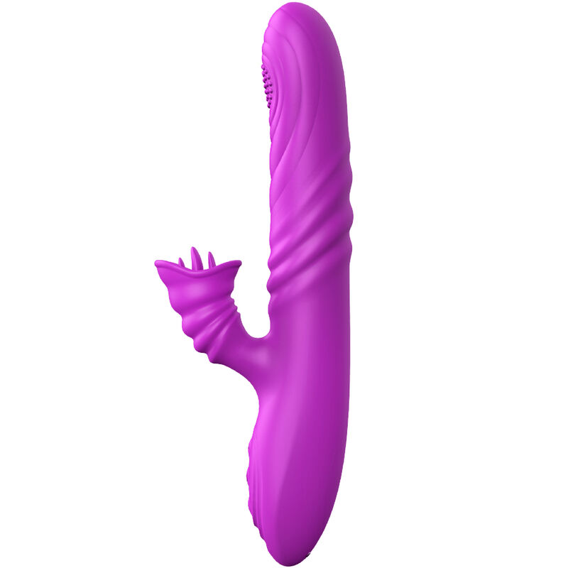 ARMONY - ANGELIA VIBRADOR MULTIFUNCION CON LENGUA ESTIMULADORA EFECTO CALOR VIOLETA - Imagen 5