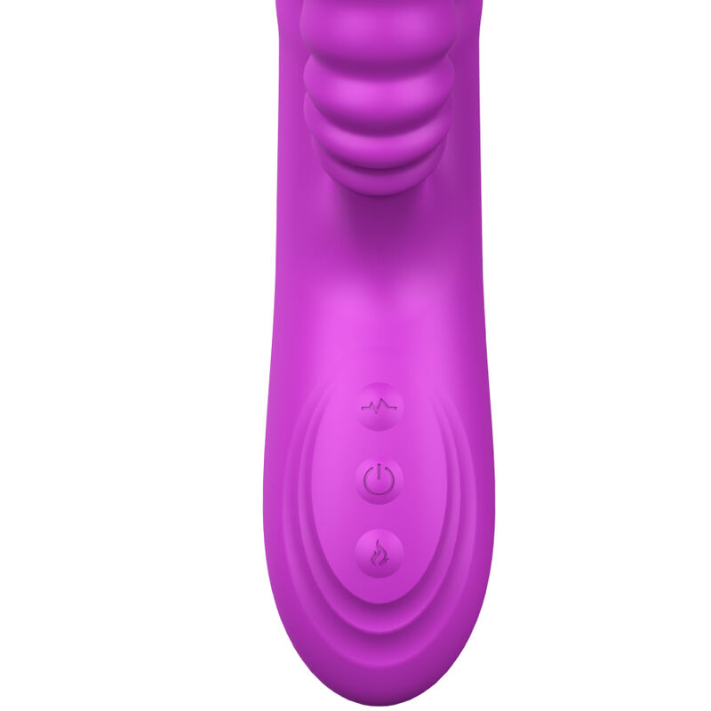 ARMONY - ANGELIA VIBRADOR MULTIFUNCION CON LENGUA ESTIMULADORA EFECTO CALOR VIOLETA - Imagen 3