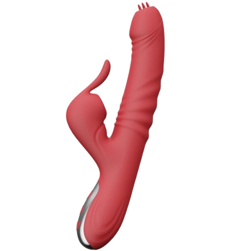 ARMONY - SUCK VIBRADOR & SUCCIONADOR CON LENGUA ESTIMULADORA BURDEOS - Imagen 2