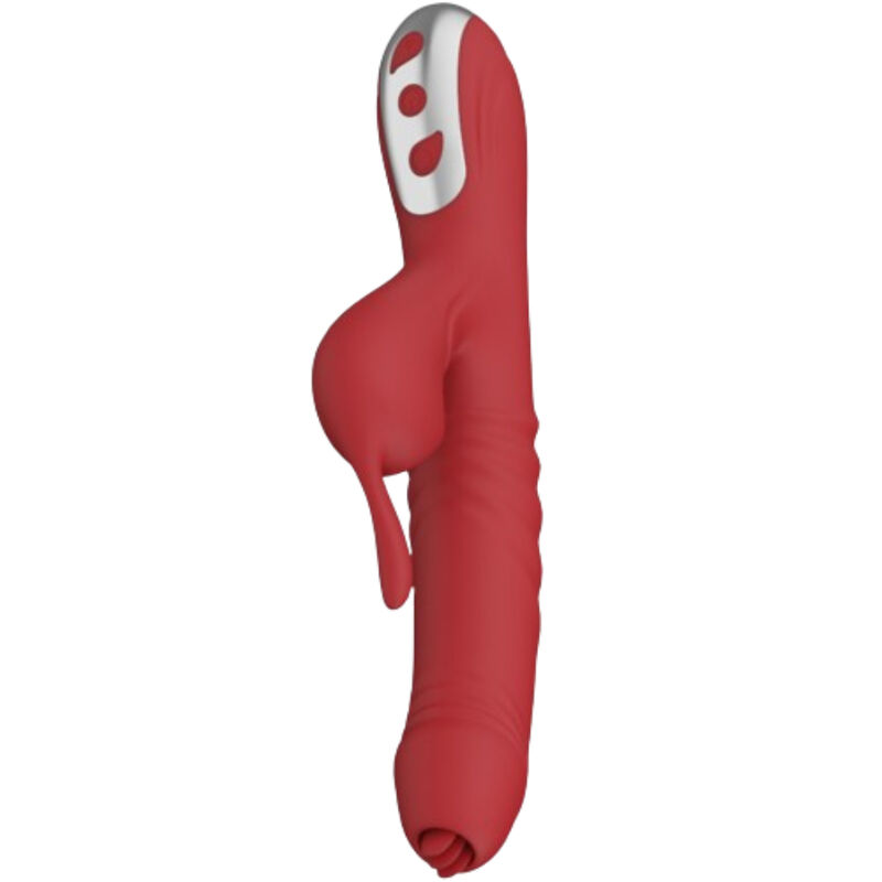 ARMONY - SUCK VIBRADOR & SUCCIONADOR CON LENGUA ESTIMULADORA BURDEOS - Imagen 3