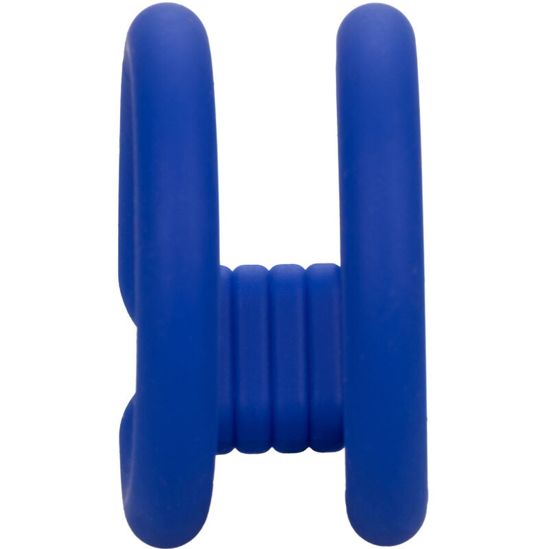 CALEXOTICS - ADMIRAL JAULA DOBLE PARA PENE AZUL - Imagen 3
