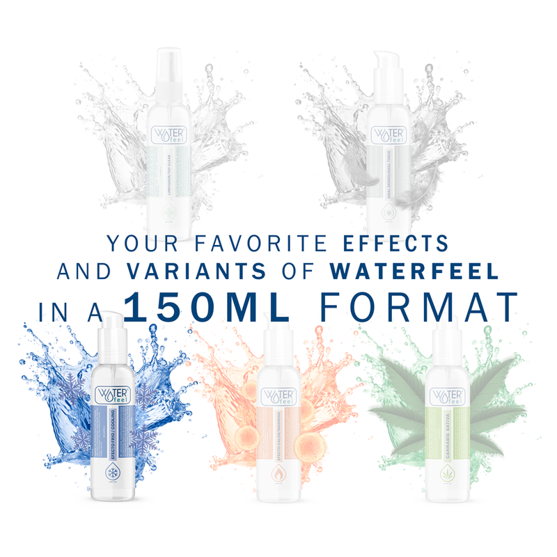 WATERFEEL - LUBRICANTE EFECTO FRIO 150 ML - Imagen 6