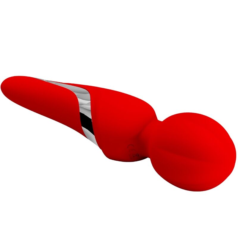 PRETTY LOVE - WALTER VIBRADOR WAND ROJO - Imagen 9