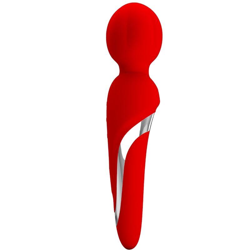 PRETTY LOVE - WALTER VIBRADOR WAND ROJO - Imagen 8