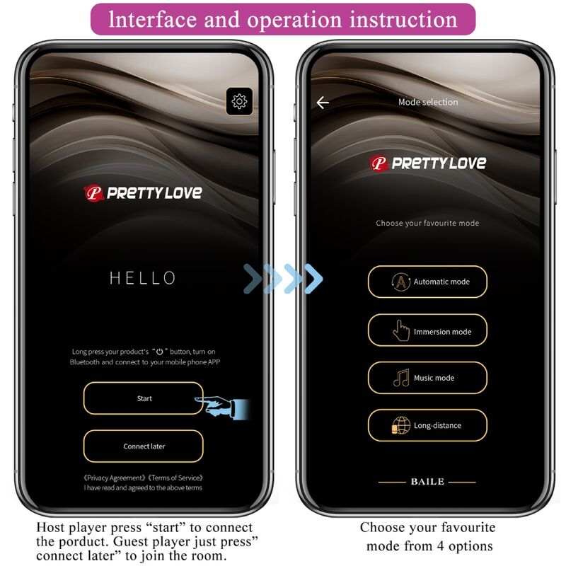 PRETTY LOVE - JAYLEEN VIBRADOR APP CONTROL REMOTO LILA - Imagen 14