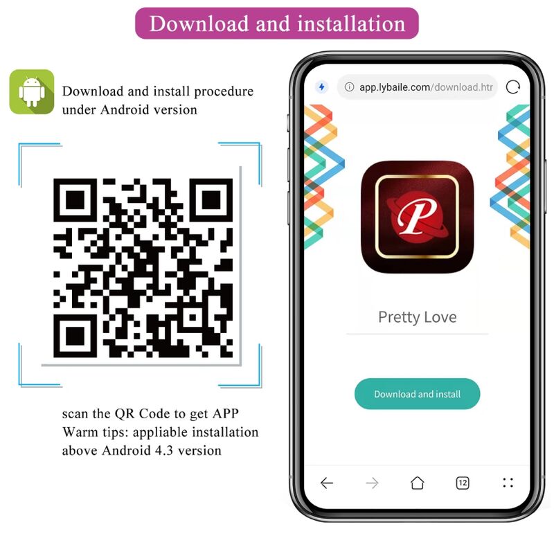 PRETTY LOVE - JAYLEEN VIBRADOR APP CONTROL REMOTO LILA - Imagen 12