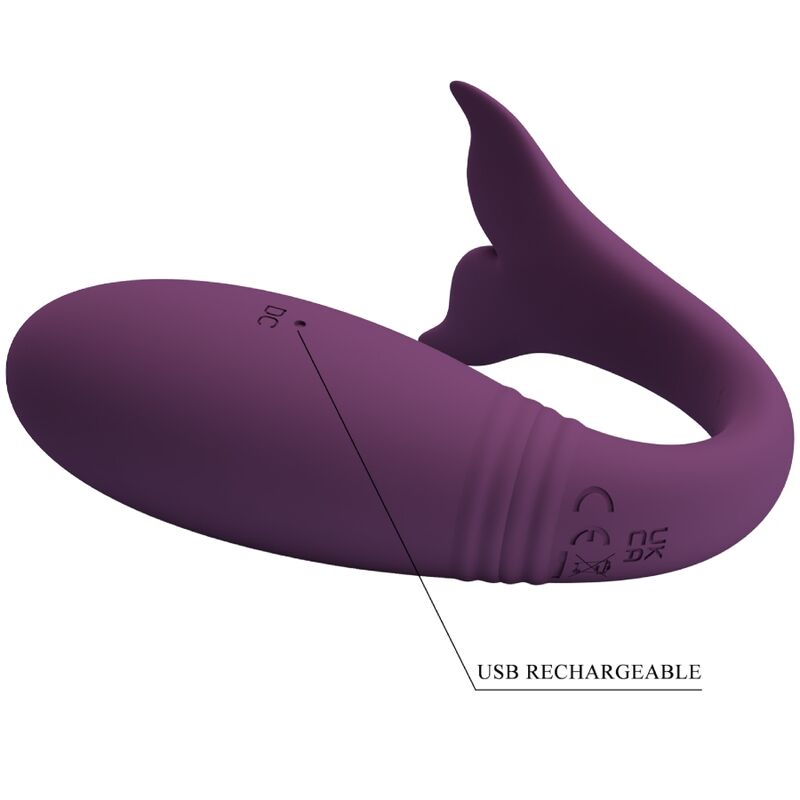 PRETTY LOVE - JAYLEEN VIBRADOR APP CONTROL REMOTO LILA - Imagen 9