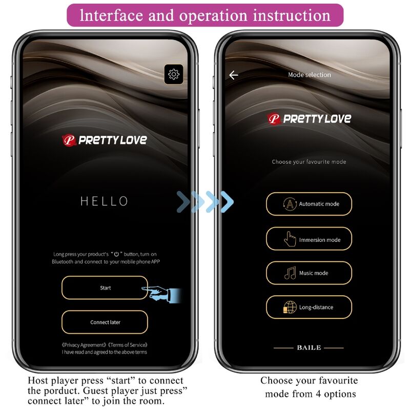 PRETTY LOVE - ELVIRA KEGEL BALLS APP CONTROL REMOTO MORADO - Imagen 12
