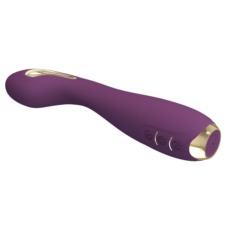 PRETTY LOVE - HECTOR VIBRADOR ELECTROSHOCK POR CONTROL POR APP LILA - Imagen 3