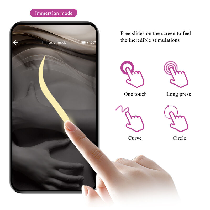 PRETTY LOVE - HECTOR VIBRADOR ELECTROSHOCK POR CONTROL POR APP LILA - Imagen 13