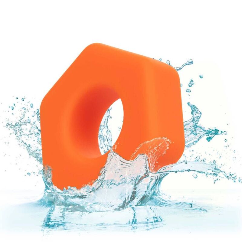 CALEXOTICS - ALPHA ANILLO PROLONG SEXGONO NARANJA - Imagen 4