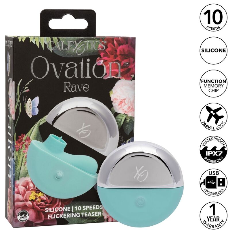 CALEXOTICS - OVATION RAVE ESTIMULADOR VERDE AGUA - Imagen 14