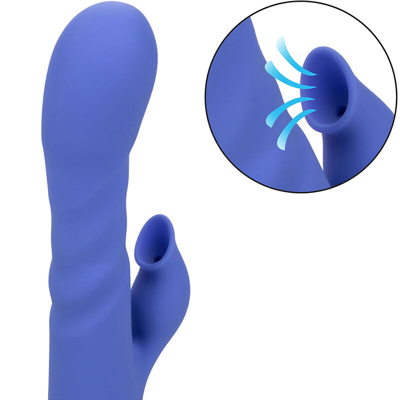CALEXOTICS - L.A LOVE VIBRADOR & SUCCIONADOR AZUL BY CALIFORNIA DREAMING - Imagen 4
