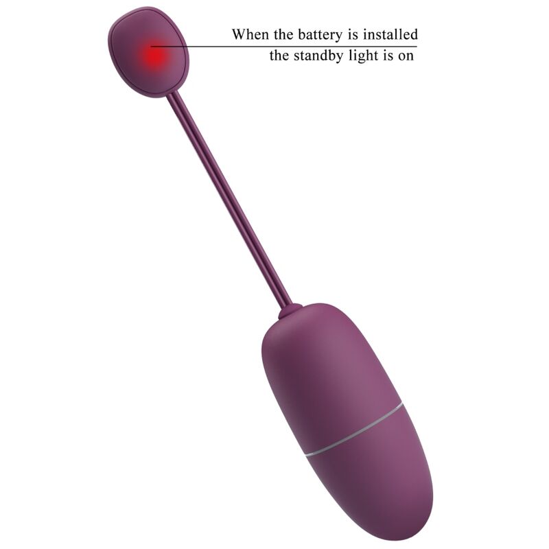 PRETTY LOVE - NYMPH HUEVO VIBRADOR CONTROLADO POR APP LILA - Imagen 8