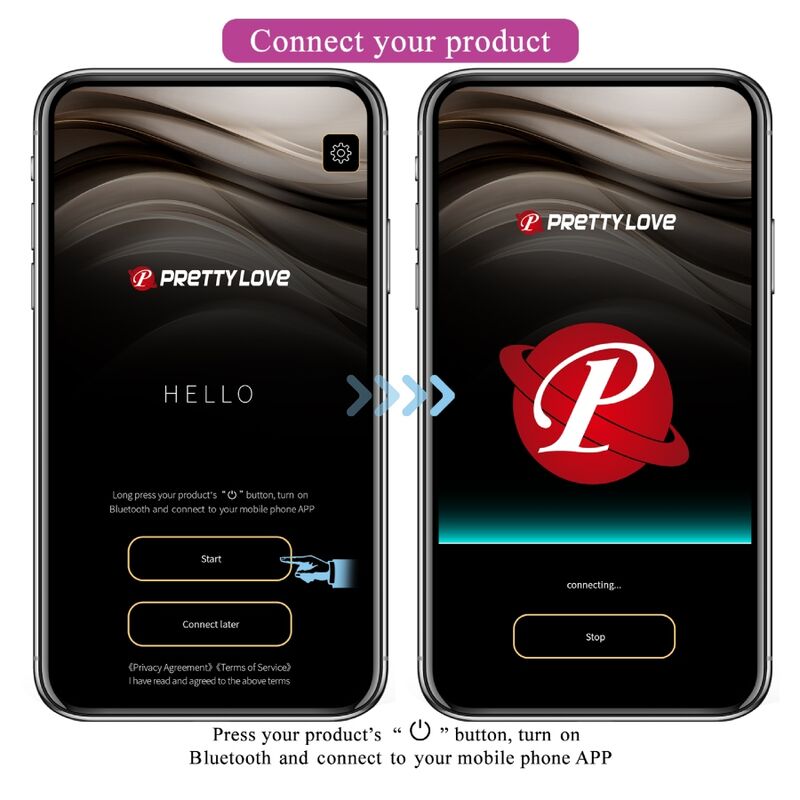 PRETTY LOVE - BAIRD G-SPOT 12 VIBRACIONES RECARGABLE LILA APP - Imagen 6