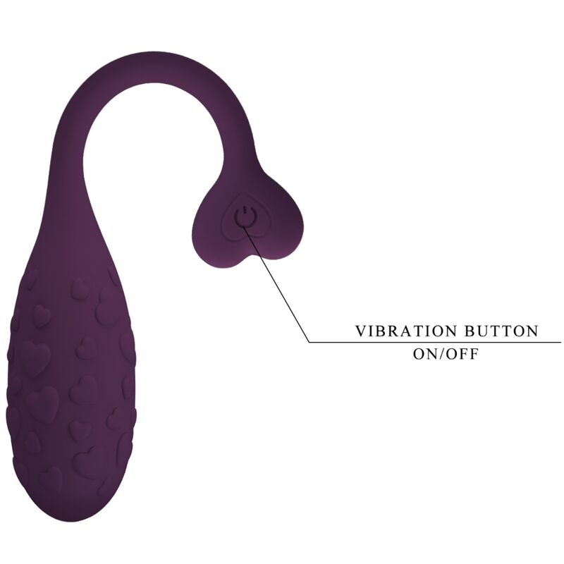 PRETTY LOVE - FISHERMAN HUEVO VIBRADOR LILA CONTROLADO POR APP - Imagen 6