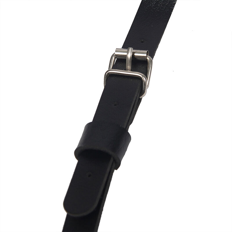SUBBLIME - ARNÉS DE CUERPO CORREAS AJUSTABLE CUERO NEGRO TALLA ÚNICA - Imagen 9