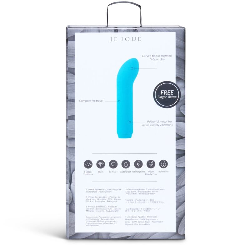 JE JOUE - BALA VIBRADORA ESTIMULACION PUNTO G TEAL - Imagen 6