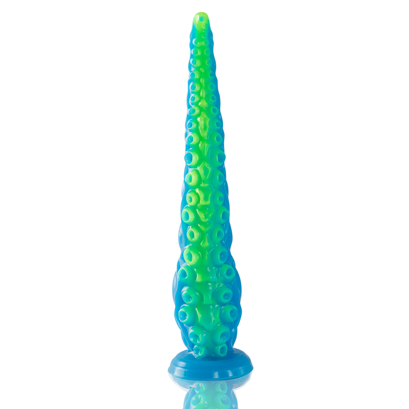 EPIC - SCYLLA DILDO TENTÁCULO FINO FLUORESCENTE TAMAÑO GRANDE - Imagen 7