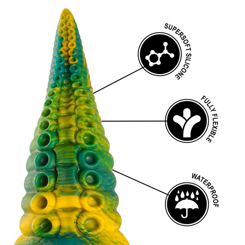 EPIC - CETUS DILDO TENTÁCULO VERDE TAMAÑO GRANDE - Imagen 8
