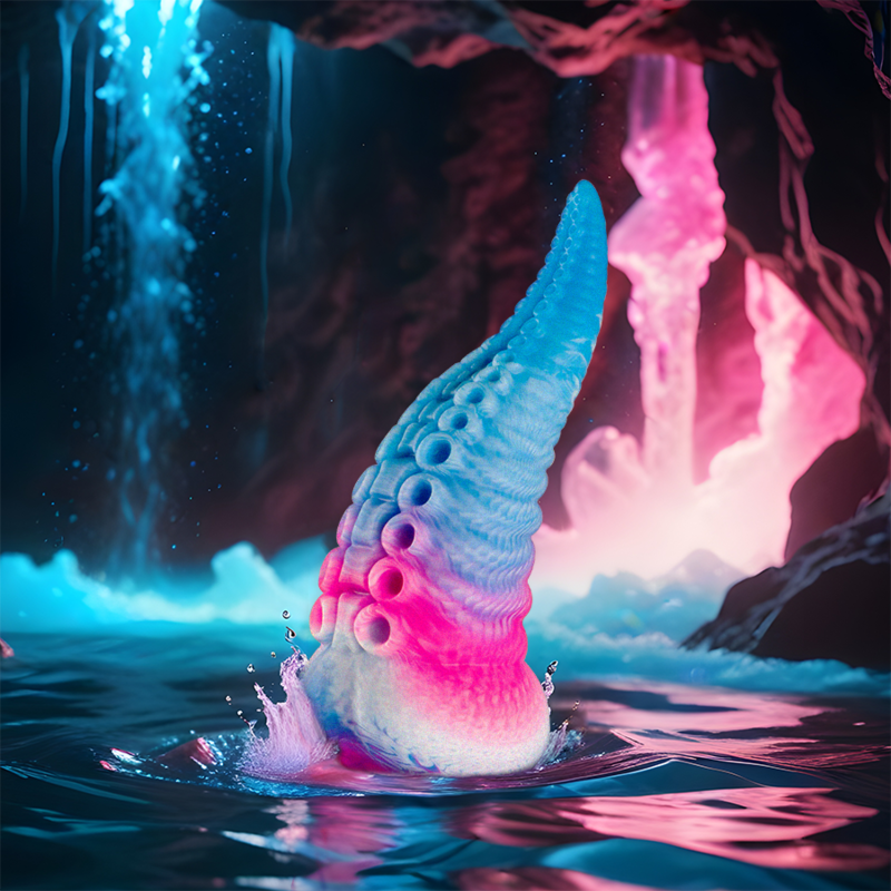 EPIC - PHORCYS DILDO TENTÁCULO AZUL TAMAÑO GRANDE - Imagen 4