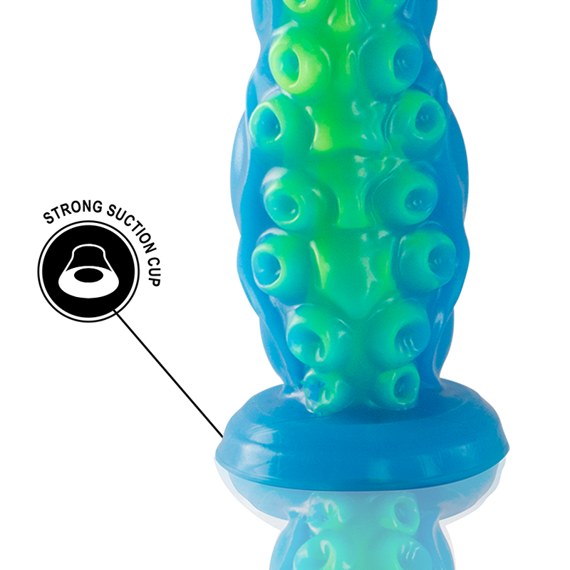 EPIC - SCYLLA DILDO TENTÁCULO FINO FLUORESCENTE TAMAÑO GRANDE - Imagen 4