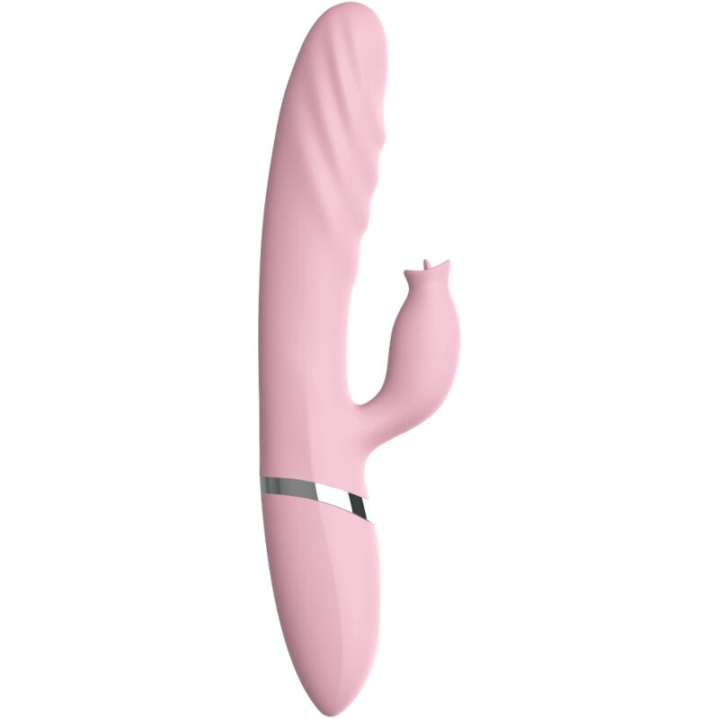 ARMONY - VIBRADOR & THRUSTING CON LENGUA EFECTO CALOR ROSA - Imagen 2