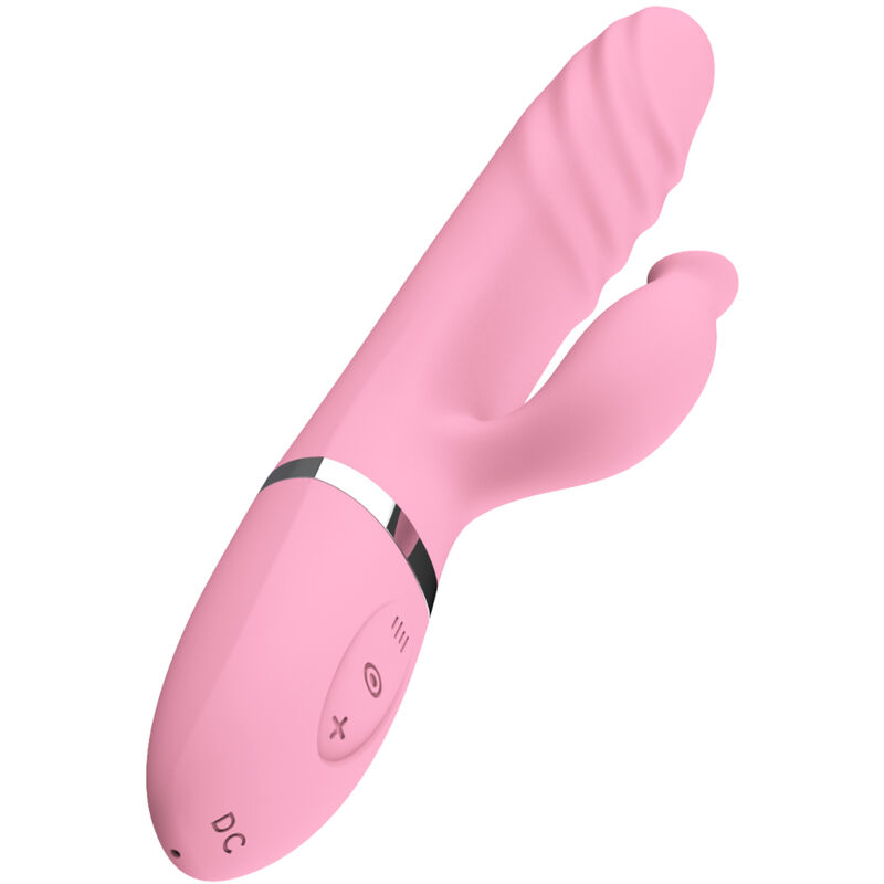 ARMONY - VIBRADOR & THRUSTING CON LENGUA EFECTO CALOR ROSA - Imagen 4
