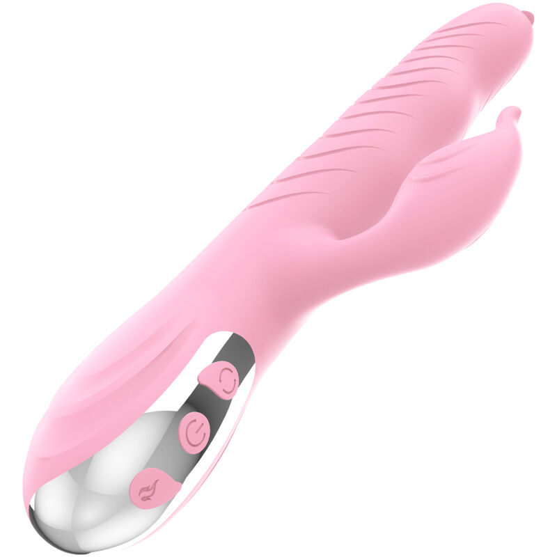 ARMONY - MARCIA VIBRADOR & THRUSTING DOBLE LENGUA EFECTO CALOR ROSA - Imagen 4