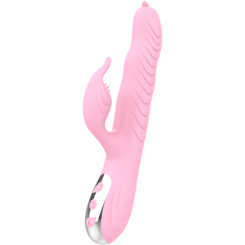 ARMONY - MARCIA VIBRADOR & THRUSTING DOBLE LENGUA EFECTO CALOR ROSA - Imagen 2