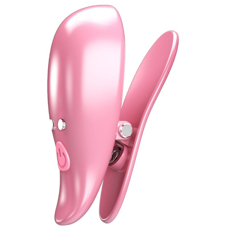 PRETTY LOVE - LEAF PINZAS VIBRATORIAS PARA PEZONES ROSA - Imagen 8