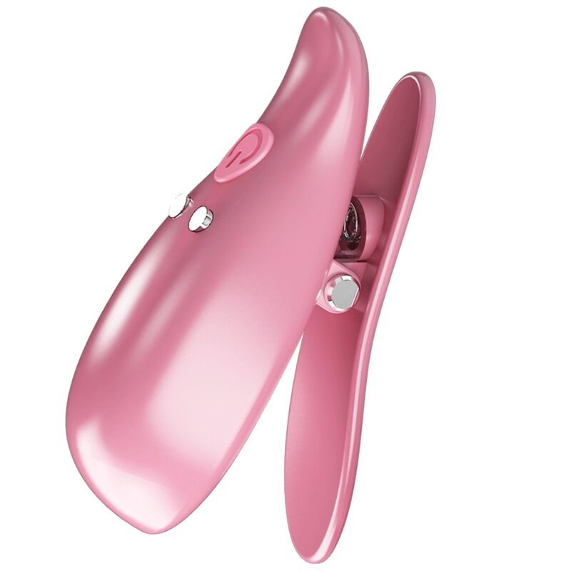 PRETTY LOVE - LEAF PINZAS VIBRATORIAS PARA PEZONES ROSA - Imagen 5