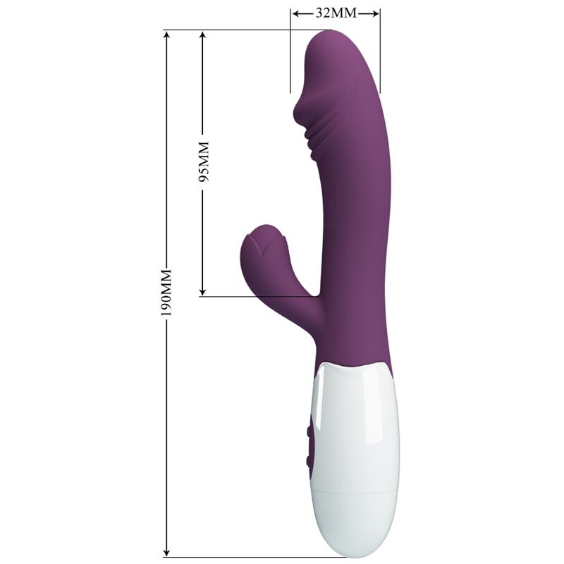 PRETTY LOVE - SNAPPY VIBRADOR PUNTO G MORADO - Imagen 9