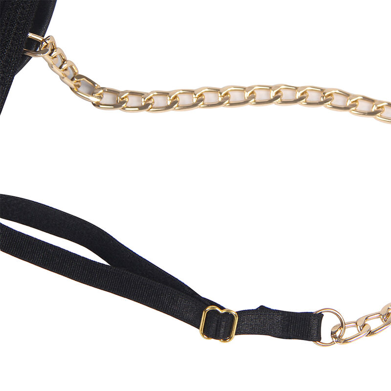 SUBBLIME - BODY TIRANTAS CADENA NEGRO S/M - Imagen 14