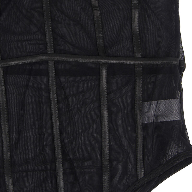SUBBLIME - BODY TIRANTAS CADENA NEGRO S/M - Imagen 11