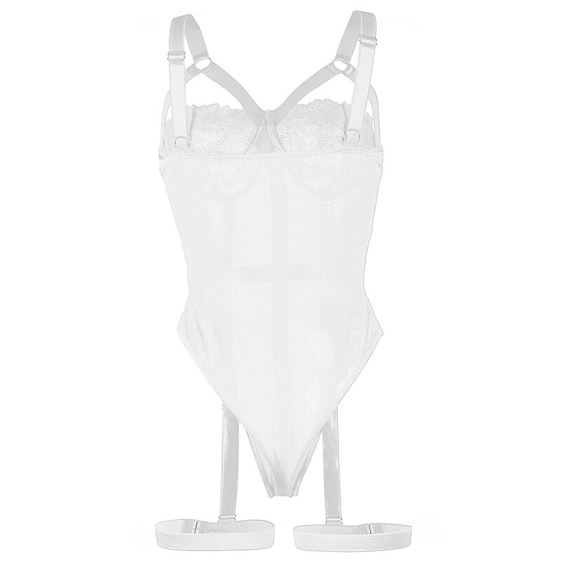 SUBBLIME - TEDDY CON LIGUERO DETALLE TIRAS PECHO BLANCO S/M - Imagen 14