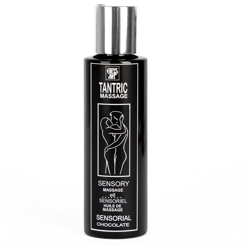 EROS-ART - ACEITE MASAJE TÁNTRICO NATURAL Y AFRODISÍACO CHOCOLATE 100 ML - Imagen 2