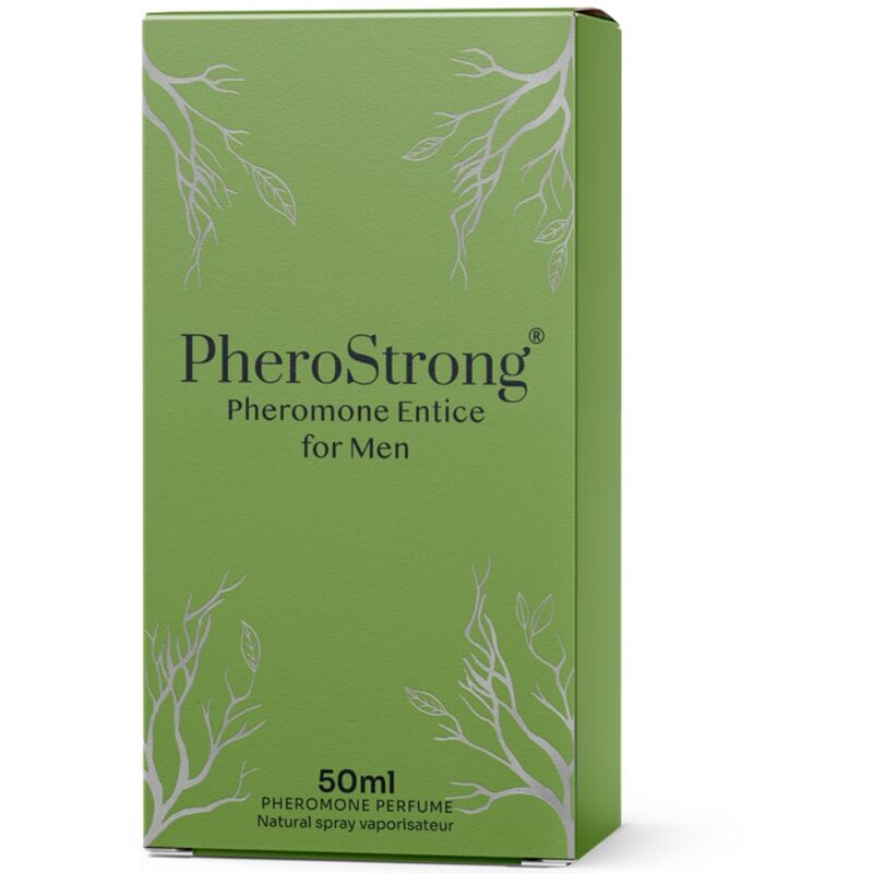 PHEROSTRONG - PERFUME CON FEROMONAS ENTICE PARA HOMBRE 50 ML - Imagen 2