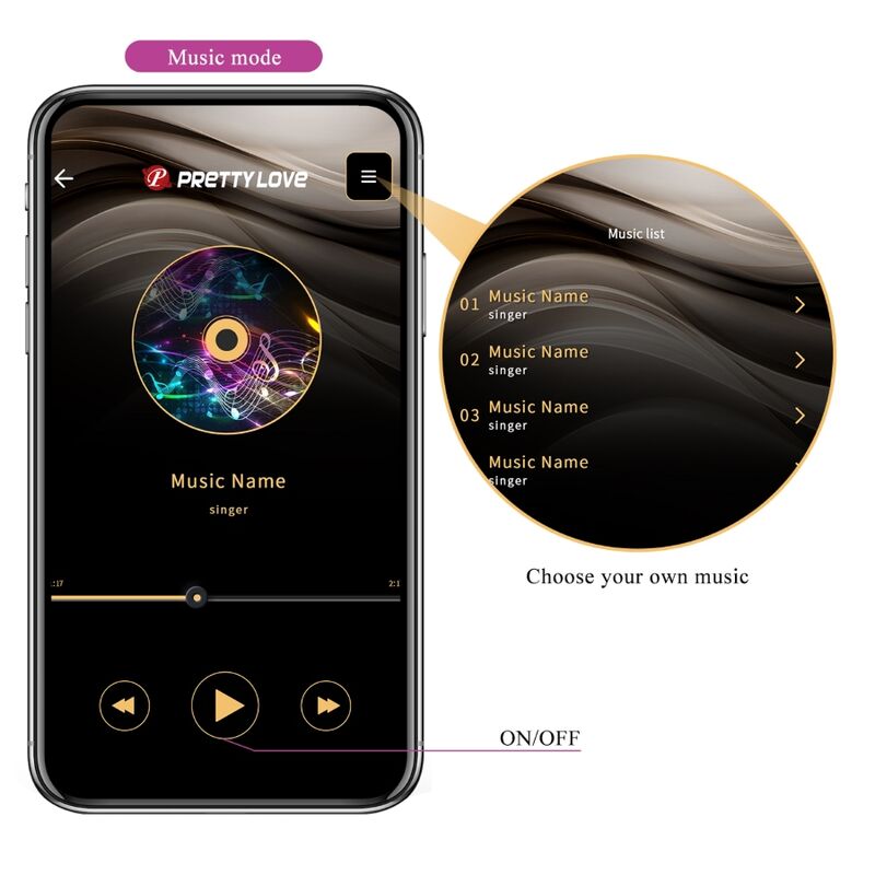PRETTY LOVE - HECTOR VIBRADOR ELECTROSHOCK APP GRATUITA VIOLETA - Imagen 14