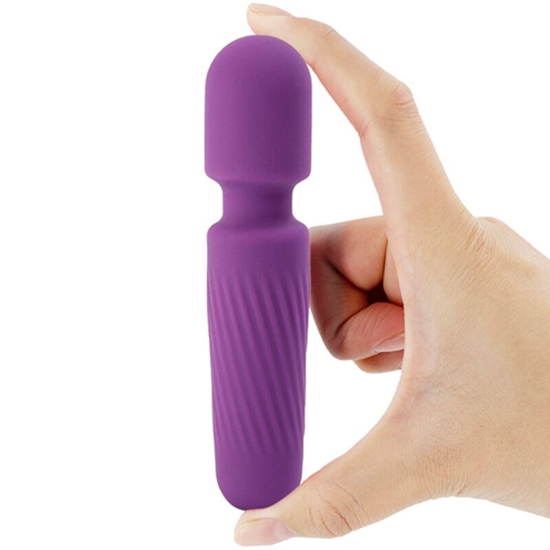 ARMONY - YOUR MAGIC MASAJEADOR & VIBRADOR RECARGABLE 10 VIBRACIONES MORADO - Imagen 3