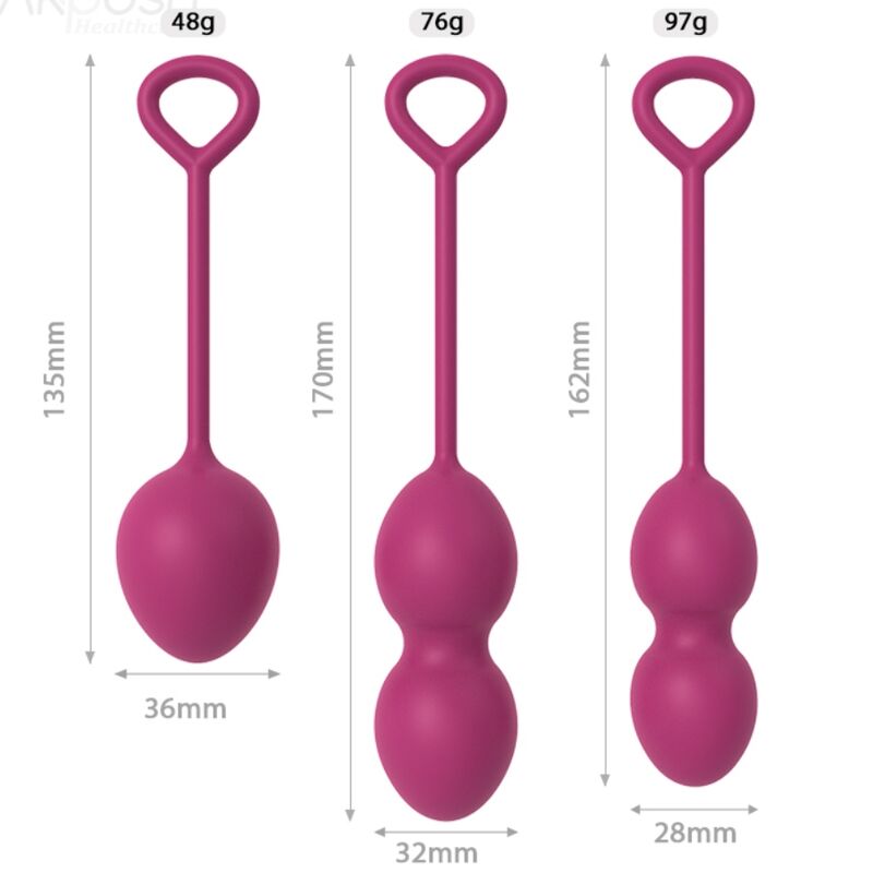 ARMONY - ANABIOSIS PESAS VAGINALES 3 NIVELES BUGAMBILLA - Imagen 8
